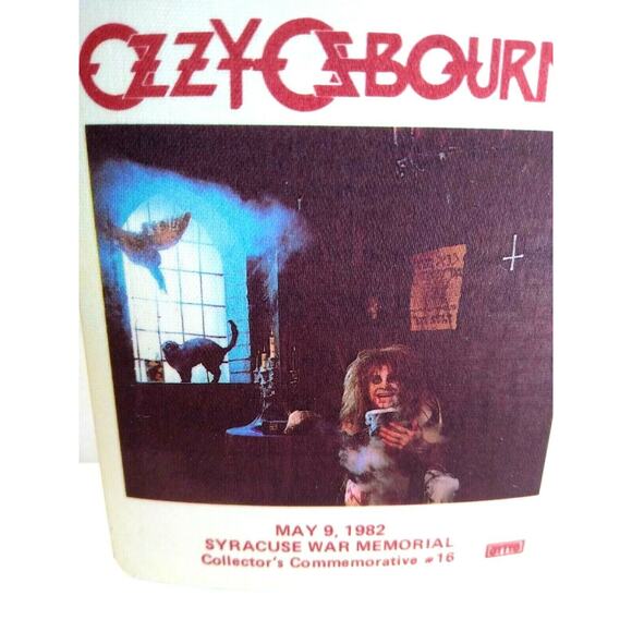 Ozzy Osborne Diary of a Madman 1982 Vintage Backstage Pass Original Heavy Metal - Picture 4 of 4